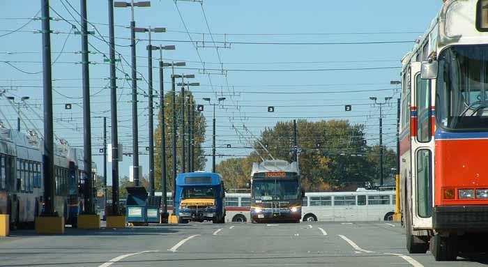 Coast Mountain Bus New Flyer articulated trolley 2501